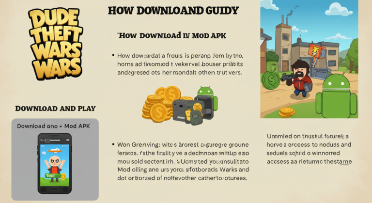 How to Download and Play Dude Theft Wars Mod APK [Unlimited Money + Features]
