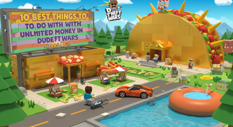 10 Best Things to Do With Unlimited Money in Dude Theft Wars (2025 List)