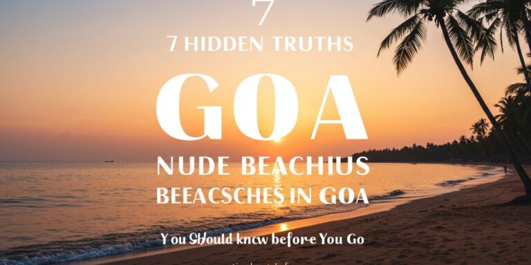 7 Hidden Truths About Nude Beaches in Goa You Should Know Before You Go