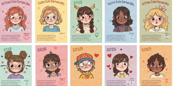Attitude Cute Cartoon DPs: How the Trend Took Over from 2018 to 2025