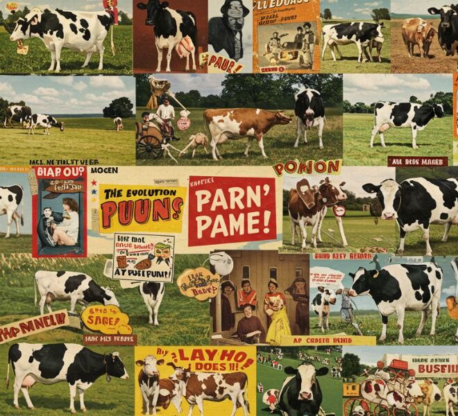 From Barn to Fame: The Evolution of Cow Puns in Pop Culture