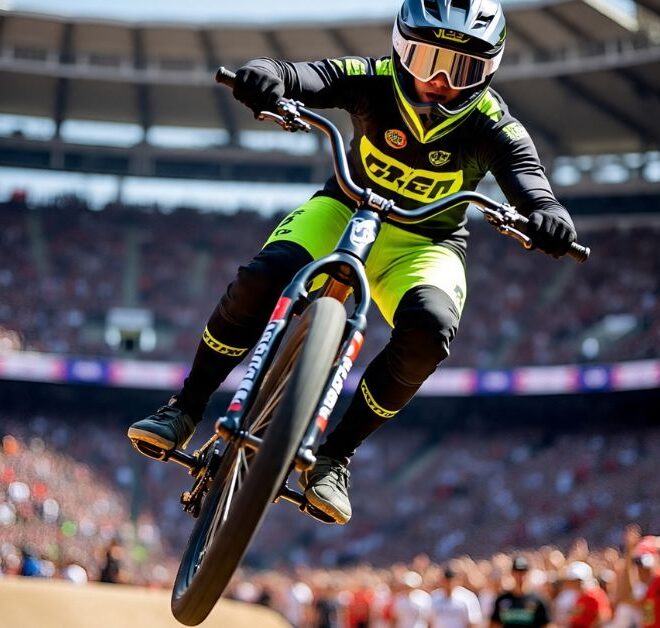 BMX Racer Trip Hyndman: Riding the Edge, Living the Rush